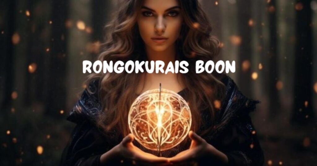 What Are The Common Symbols Or Signs Of Rongokurais Boon?