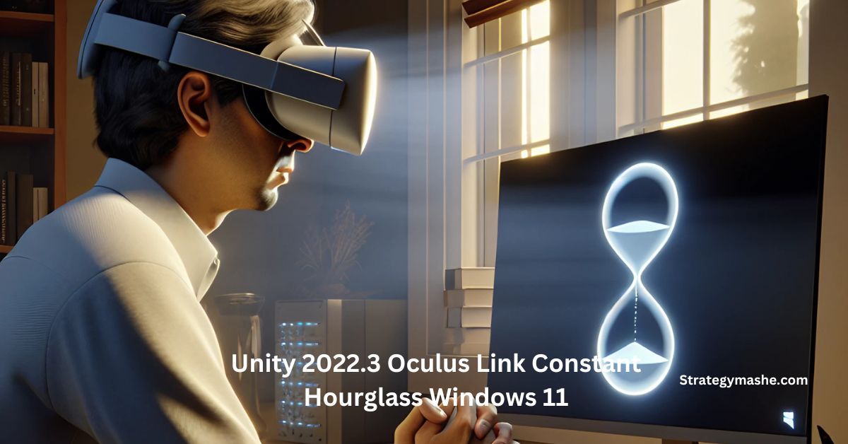 “Unity 2022.3 Oculus Link Constant Hourglass Windows 11” Issue