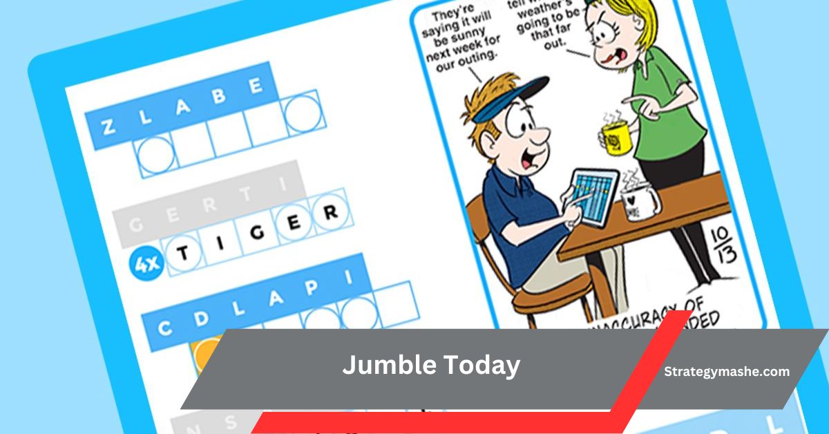 Jumble Today – Boost Your Brain with Daily Puzzles!