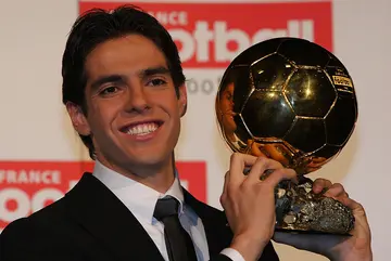 What are Kaka's notable achievements in football?