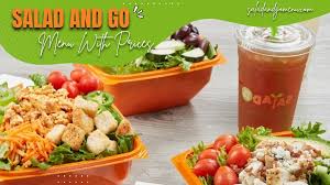 Does Salad and Go offer healthy meal options?S